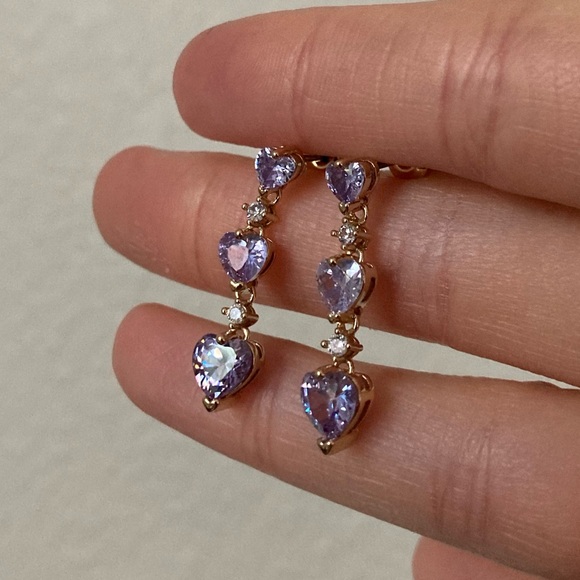 New Vanessa Mooney the bewitched earrings Purple - Picture 13 of 13